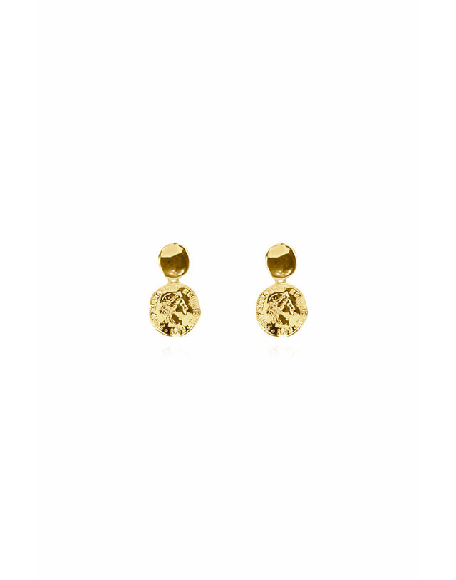 에니르 FLIPPED RAPPEN EARRINGS - E1013 착용컷