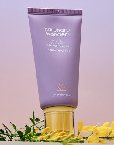 [비건인증] [공식] 블랙라이스 퓨어 미네랄 릴리프 데일리 선스크린 50ml