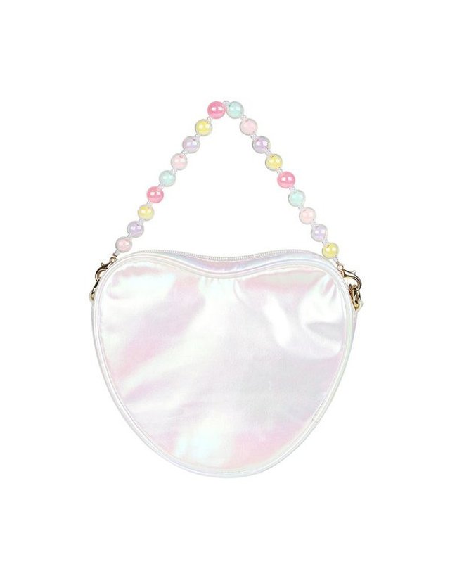 프렌치캣 [갤러리아] 프렌치캣 하트핸드백 화이트 Q63DG2011 착용컷