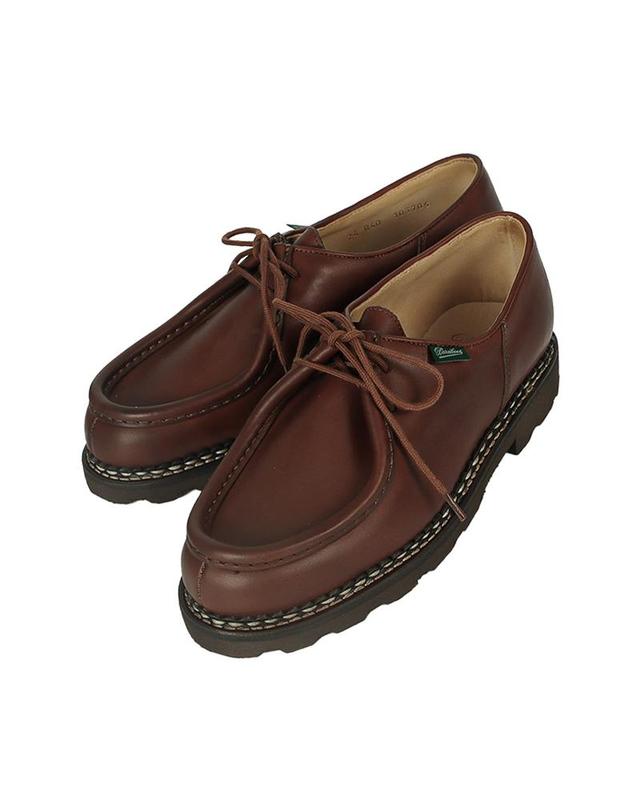 파라부트 파라부트 26SS 남성 미카엘 더비슈즈 마론 715603 MARRON 착용컷