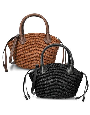 헬렌카민스키 라야 라피아 바스킷 숄더백 2종 BAG52020