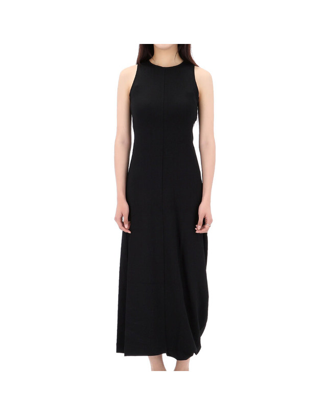 르메르 [명품] 25SS 르메르 트위스트 헴 슬리브리스 원피스 DR1106 LJ1034 BK999 진한 그레이 착용컷