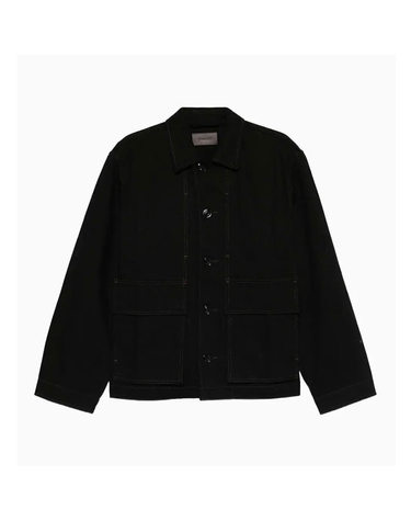 [명품] 26SS 르메르 박시 블랙 공용 데님 자켓 OW1223 LD1055 999