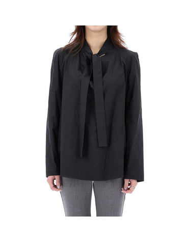 [명품] 26SS 르메르 ASCOT 타이 블라우스 SH1218 LF1500 BK998