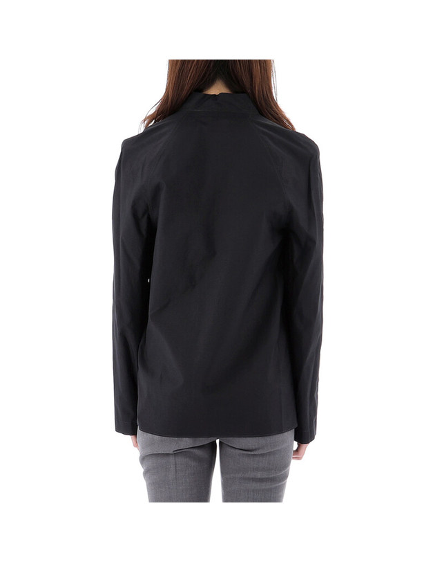 르메르 [명품] 26SS 르메르 ASCOT 타이 블라우스 SH1218 LF1500 BK998 진한 그레이 착용컷