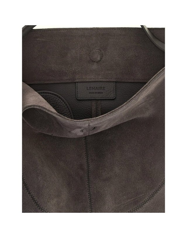 르메르 [명품] 26SS 르메르 퀴버 클립 호보백 BG0196 LL0125 102 진한 그레이 착용컷