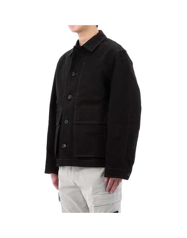 르메르 [명품] 26FW 르메르 박시 자켓 OW1223 LD1055 BK999 진한 그레이 착용컷