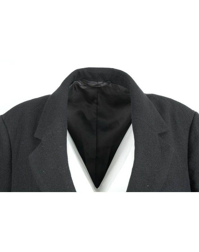 르메르 [중고명품] [중고] 55 FW 블랙 브레스트 싱글 롱 코트 W213CO272LF608999 BLACK 착용컷