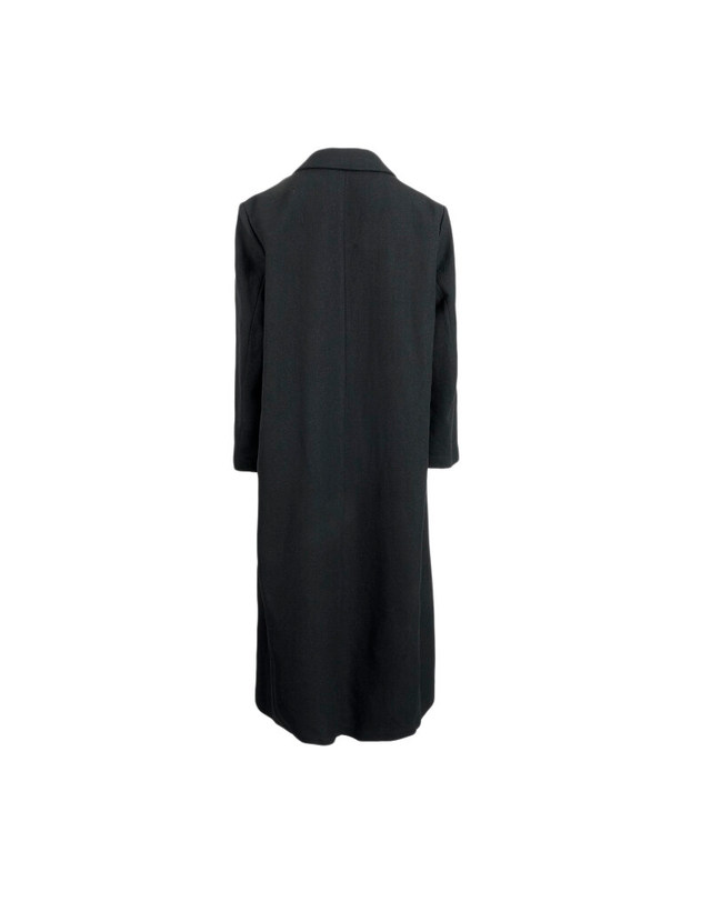 르메르 [중고명품] [중고] 55 FW 블랙 브레스트 싱글 롱 코트 W213CO272LF608999 BLACK 착용컷