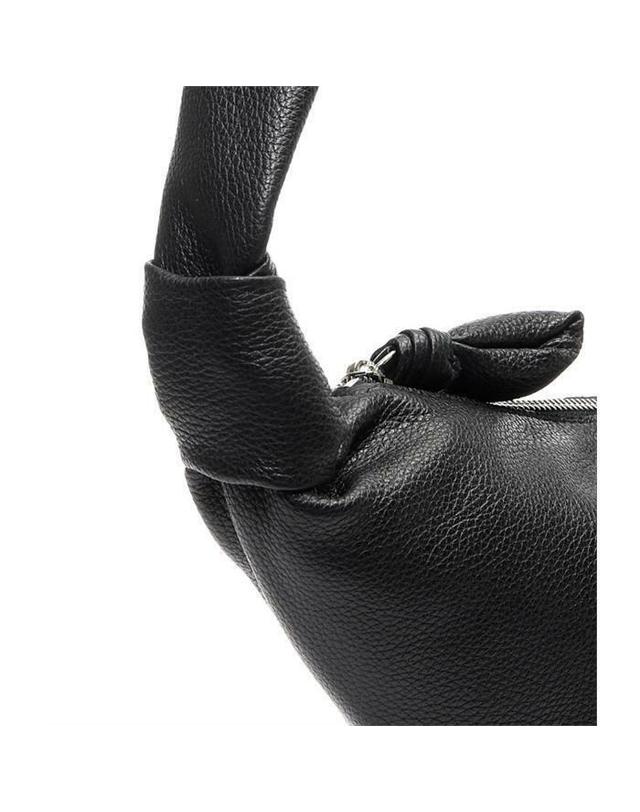 르메르 [명품] 르메르 미디움 크루아상백 BG0001 BLACK 착용컷