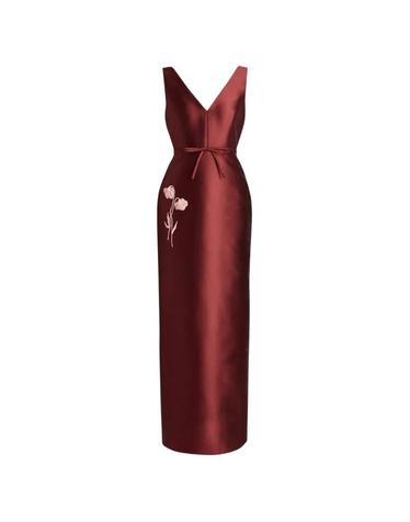 [해외직구] 26 FW 에르뎀 embroidered Mikado gown PF26G7851296012 TP455133474