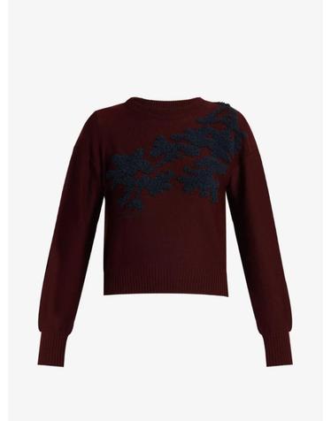 [해외직구] 26 FW 에르뎀 floral embroidered sweater PF26KT6430066012 TP454959447