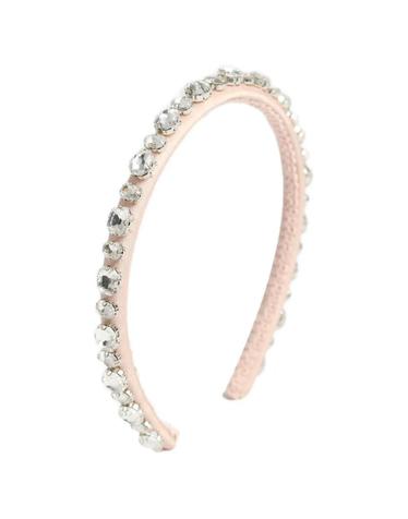 [해외직구] 26 FW 에르뎀 crystal embellished satin headband PF26H150105013 TP454797035