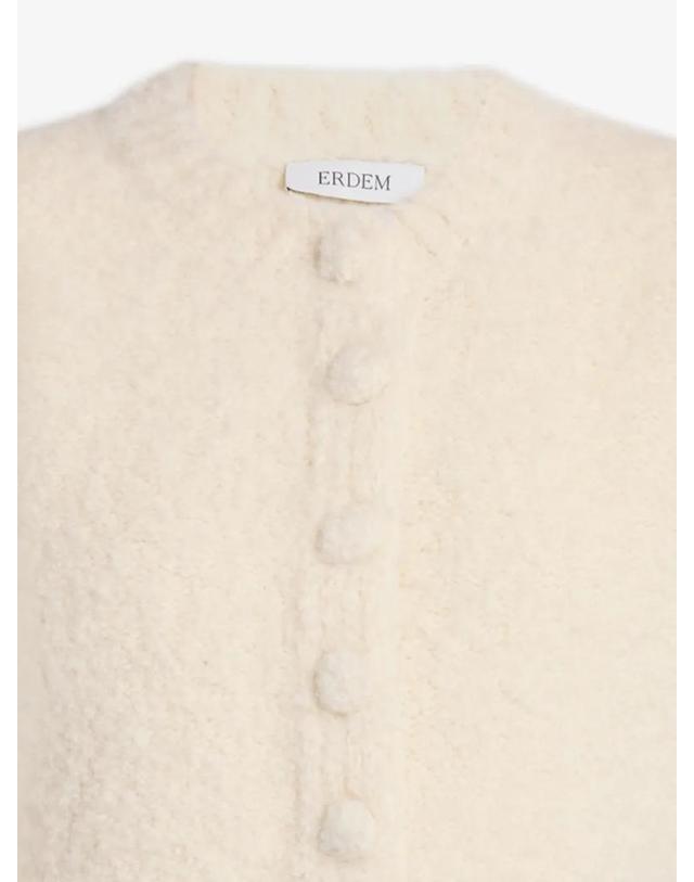 에르뎀 [해외직구] 26 FW 에르뎀 boucle floral trim cardigan AW26KT7130279002 TP456924267 착용컷