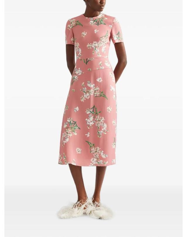 에르뎀 [해외직구] 26 FW 에르뎀 floral print midi dress PF26D19952355028 TP455068296 착용컷