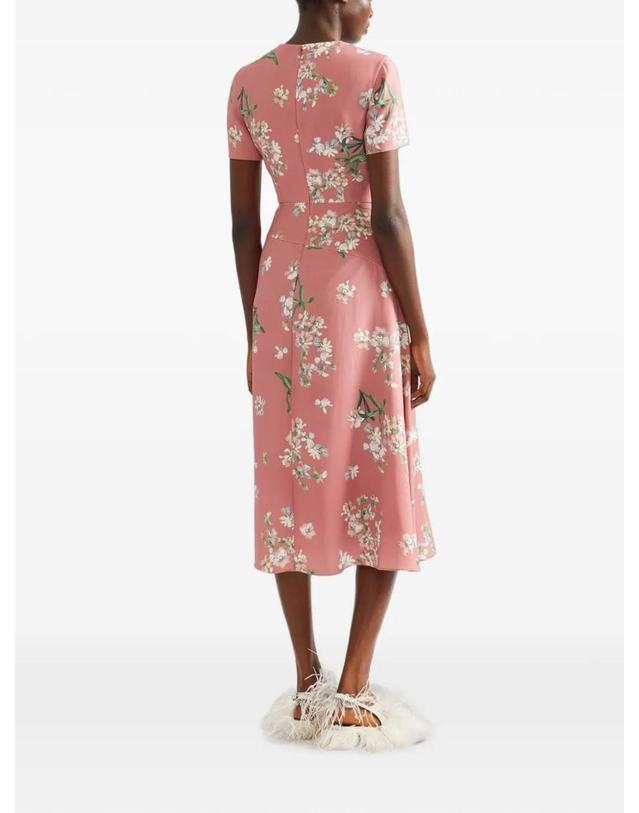 에르뎀 [해외직구] 26 FW 에르뎀 floral print midi dress PF26D19952355028 TP455068296 착용컷