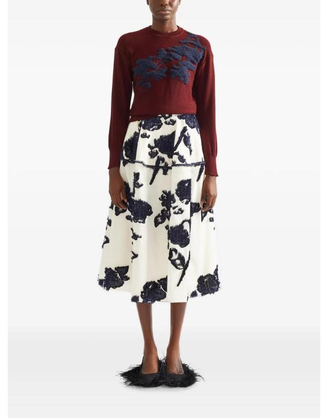 에르뎀 [해외직구] 26 FW 에르뎀 floral embroidered sweater PF26KT6430066012 TP454959447 착용컷