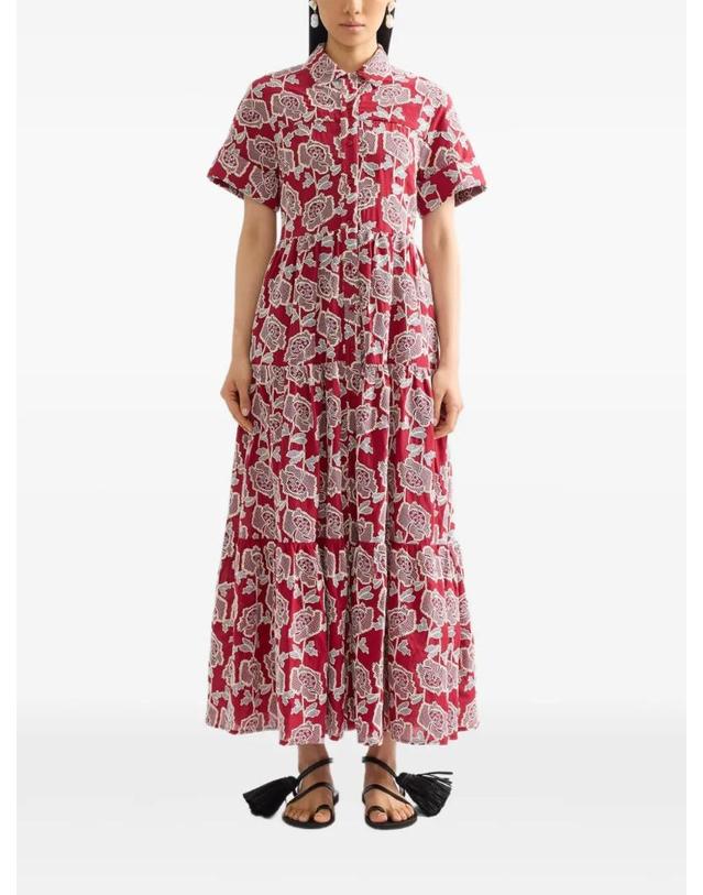 에르뎀 [해외직구] 26 FW 에르뎀 floral embroidered midi shirt dress VC26D91651876004 TP454267381 착용컷