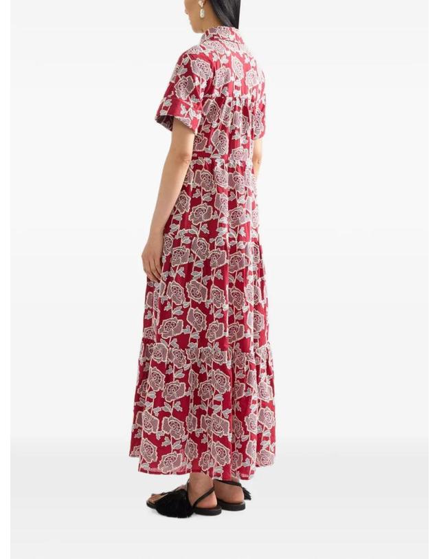에르뎀 [해외직구] 26 FW 에르뎀 floral embroidered midi shirt dress VC26D91651876004 TP454267381 착용컷