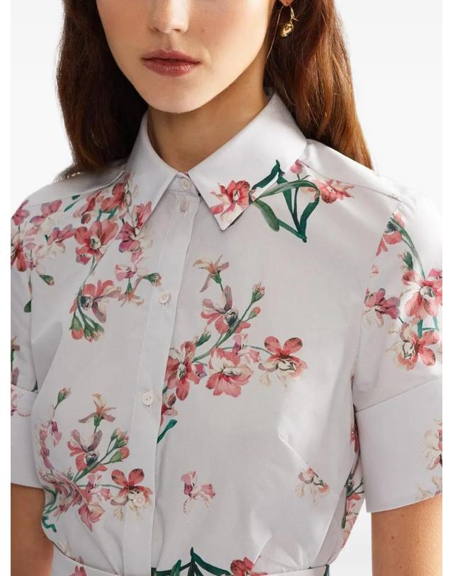 에르뎀 [해외직구] 26 FW 에르뎀 floral print short sleeve shirt PF26T90152155027 TP455468287 착용컷