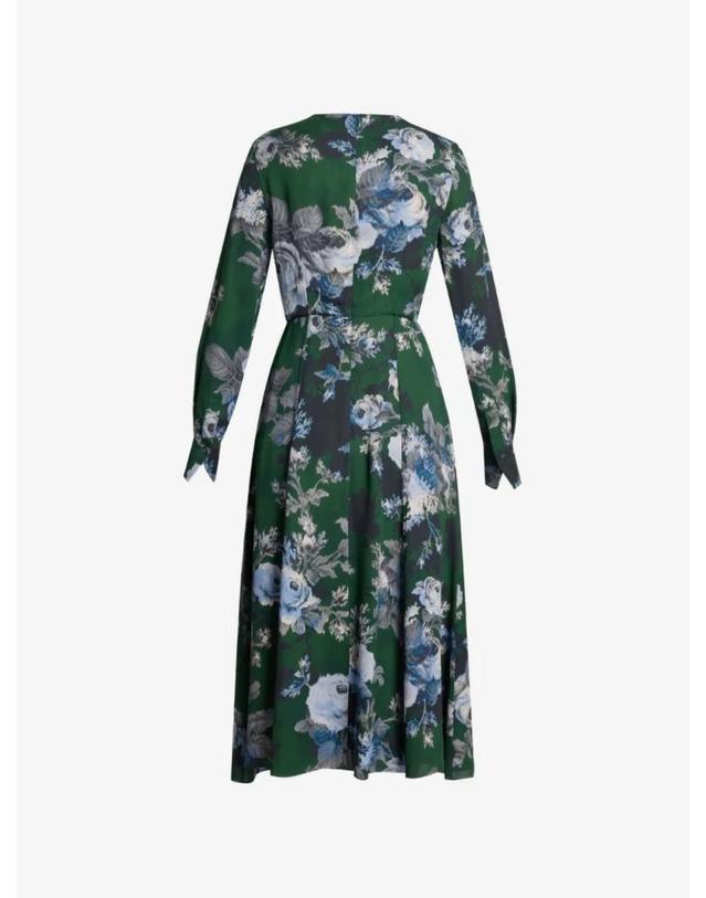 에르뎀 [해외직구] 26 FW 에르뎀 floral print long sleeve dress AW26D4252633021 TP456766625 착용컷