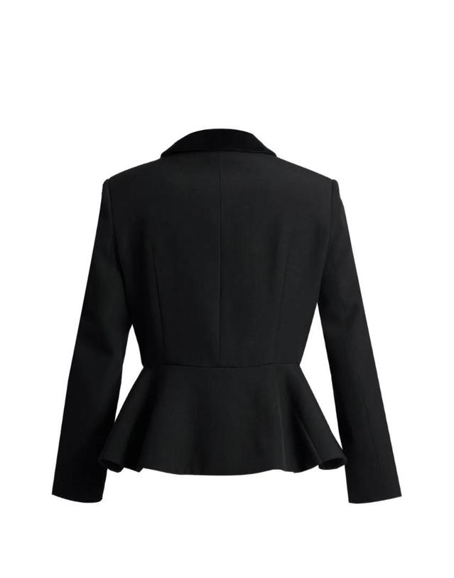 에르뎀 [해외직구] 26 FW 에르뎀 embroidered peplum jacket PF26J2570311000 TP455684488 착용컷