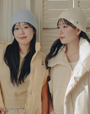 스노우 앙고라 비니 4color