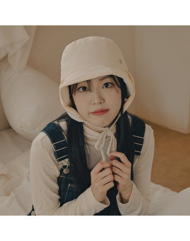투웨이 패딩 이어머프 버킷햇 3color