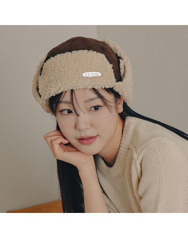 에션셜 스웨이드 양털 트루퍼햇 3color