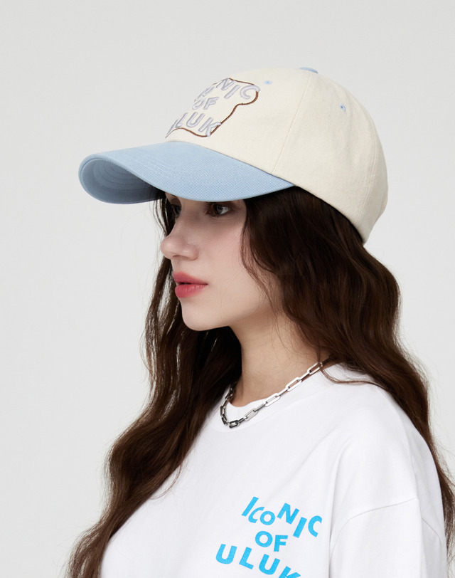 유룩 아이코닉 믹스 볼캡 7color 착용컷
