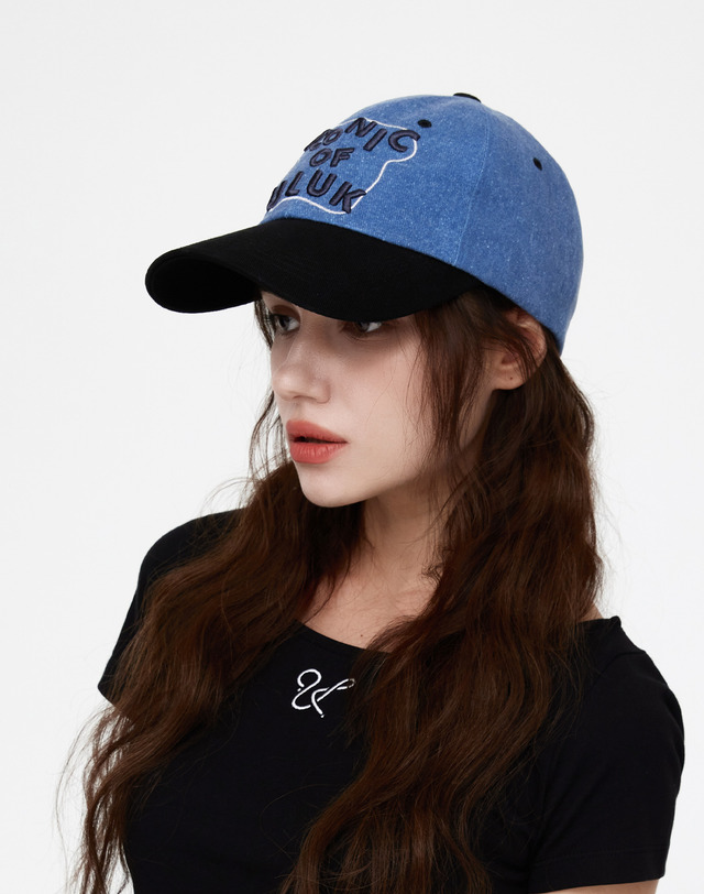 유룩 아이코닉 믹스 볼캡 7color 착용컷