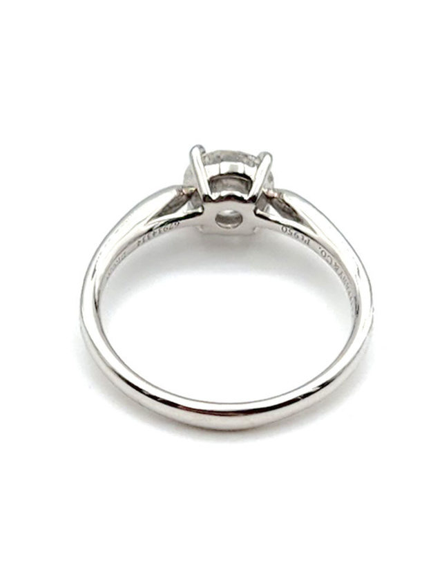 티파니 앤코 티파니앤코 [중고명품] [중고명품] ﻿티파니 하모니 1.01ct 다이아 반지 그레이 착용컷