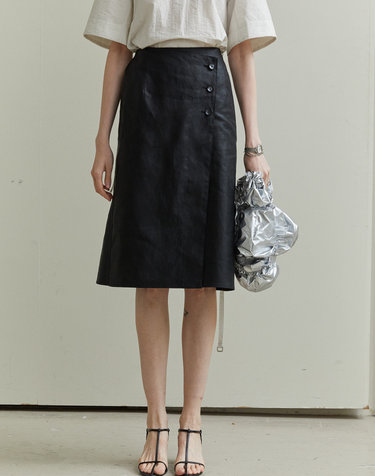 ITALY LINEN SKIRT