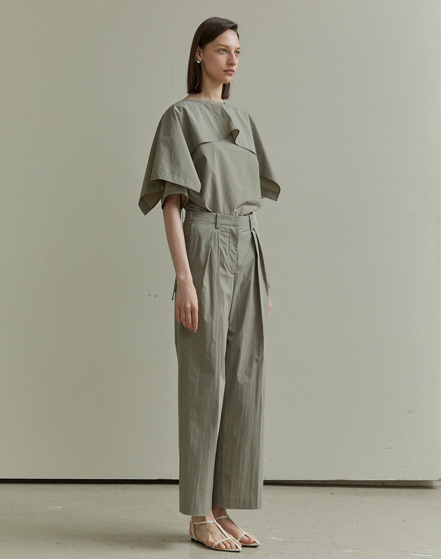 티케비 CAPE COTTON TOP 착용컷