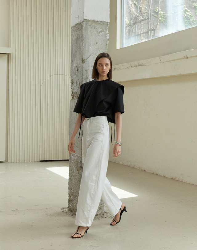 티케비 CAPE COTTON TOP 착용컷