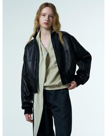 VEGETABLE LAMBSKIN SPORT JUMPER