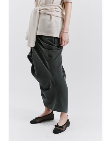 DRAPE FORMATION SKIRT