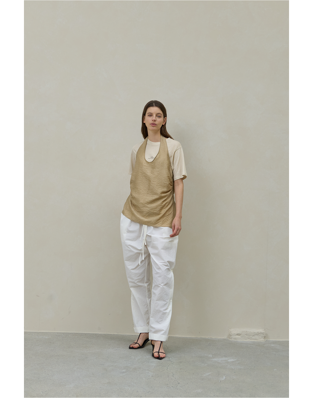 티케비 APRON LAYERED TOPAPRON LAYERED TOP 착용컷