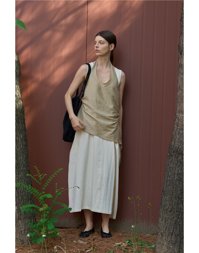 티케비 APRON LAYERED TOPAPRON LAYERED TOP 착용컷