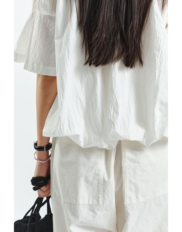 티케비 REODER)VOLUME SHIRTS BLOUSE 착용컷