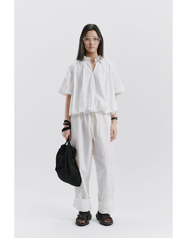 티케비 REODER)VOLUME SHIRTS BLOUSE 착용컷