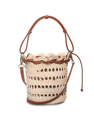 [해외직구] 26 FW 센시스튜디오 woven scalloped bucket bag B083 TP459266927