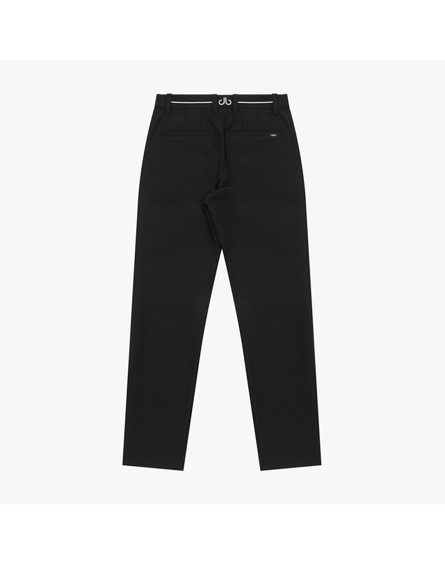 드루골프 드루 골프 남성 이중직 기본핏 팬츠 DM51PT33_BK 착용컷