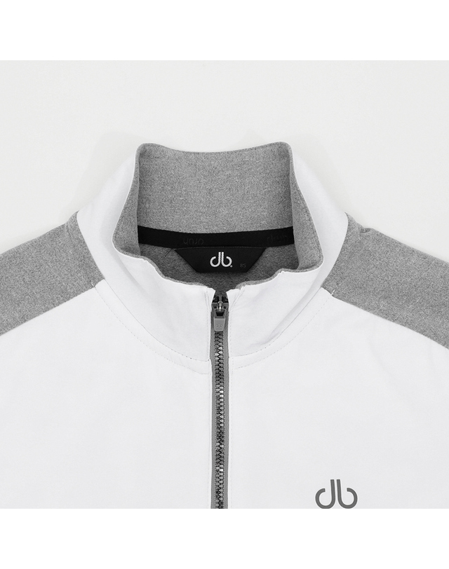 드루골프 드루 골프 여성 앞 패딩 티셔츠 DF44LT05_MG 착용컷