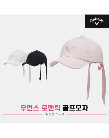 [캘러웨이코리아정품]2023 캘러웨이 우먼스 로맨틱 골프모자[여성용][3COLORS]