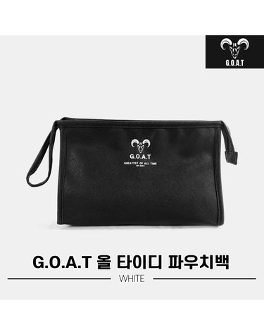 [고트정품]2023 고트 올 타이디 파우치[화이트][남여공용]