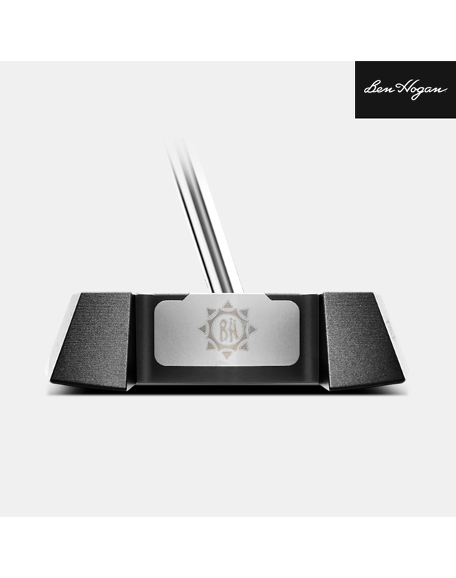 기타 브랜드 벤호건 스윙 바이블 SB-01 제로토크 퍼터[남여공용][말렛][블랙][BEN HOGAN GRIP] 착용컷