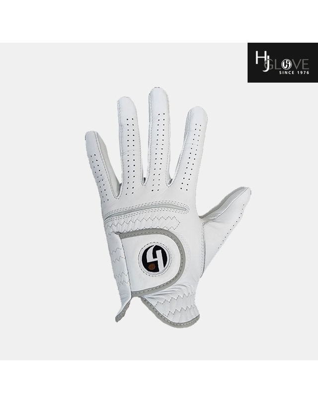 기타 브랜드 [2장패키지]Hj glove 더 블루칩 양피 골프장갑[남성용][왼손] 착용컷
