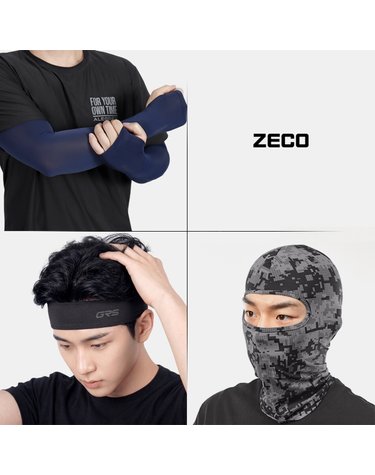 제코 여름 용품 컬렉션 UV차단 냉감 팔토시 헤어벤드 손등커버 바라클라바 자외선차단 쿨토시