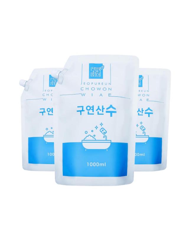 시월다래 구연산수 워터1000ml 액상형 다목적세정제 착용컷